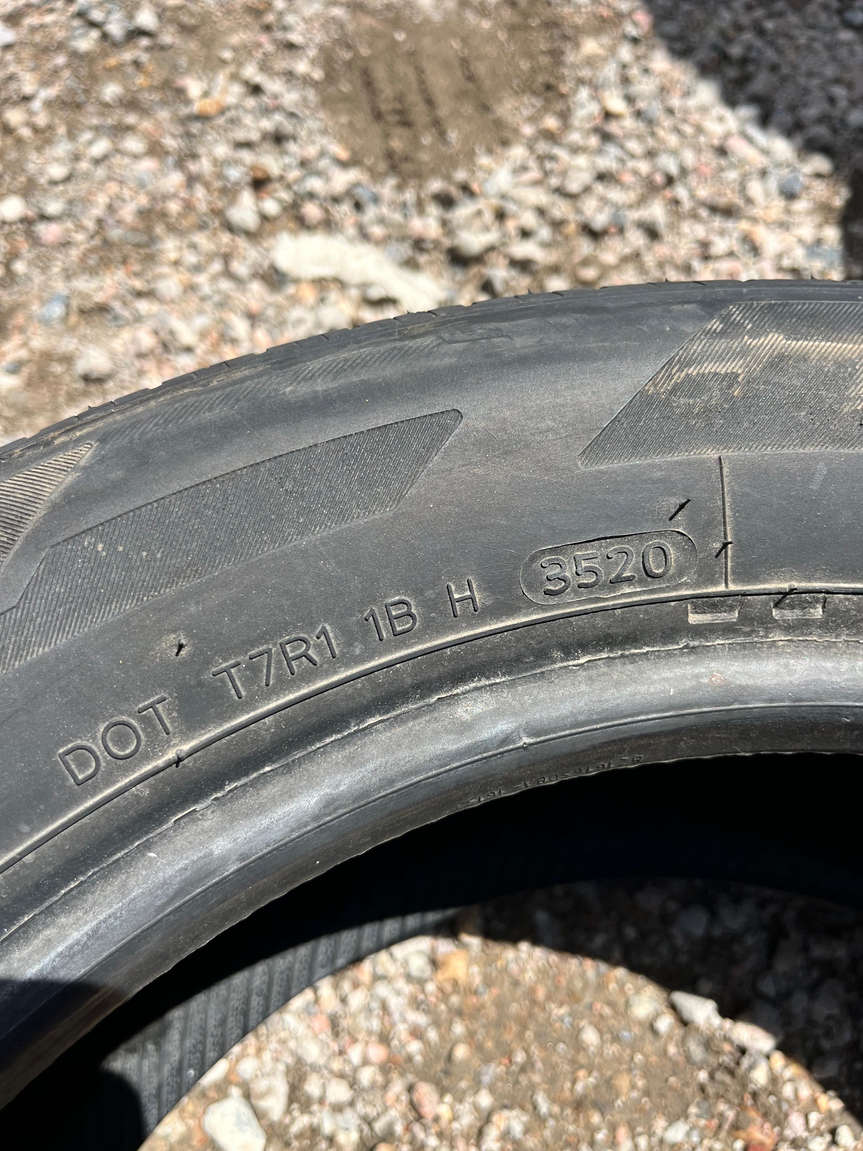 215/60R16 Pair (2 Used Tires) Hankook Kynergy GT