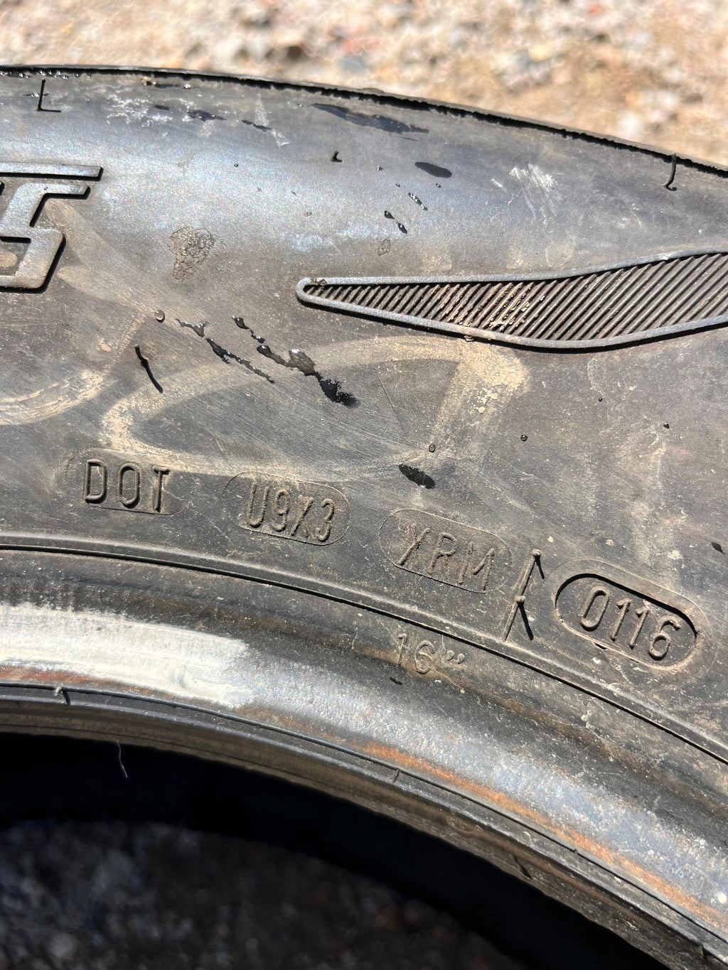 225/60R16 Pair (2 Used Tires) Dean Tires Touring