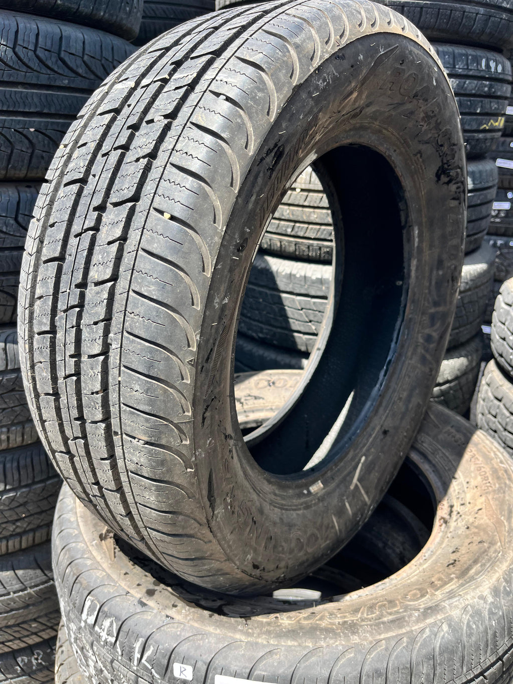 225/60R16 Pair (2 Used Tires) Dean Tires Touring