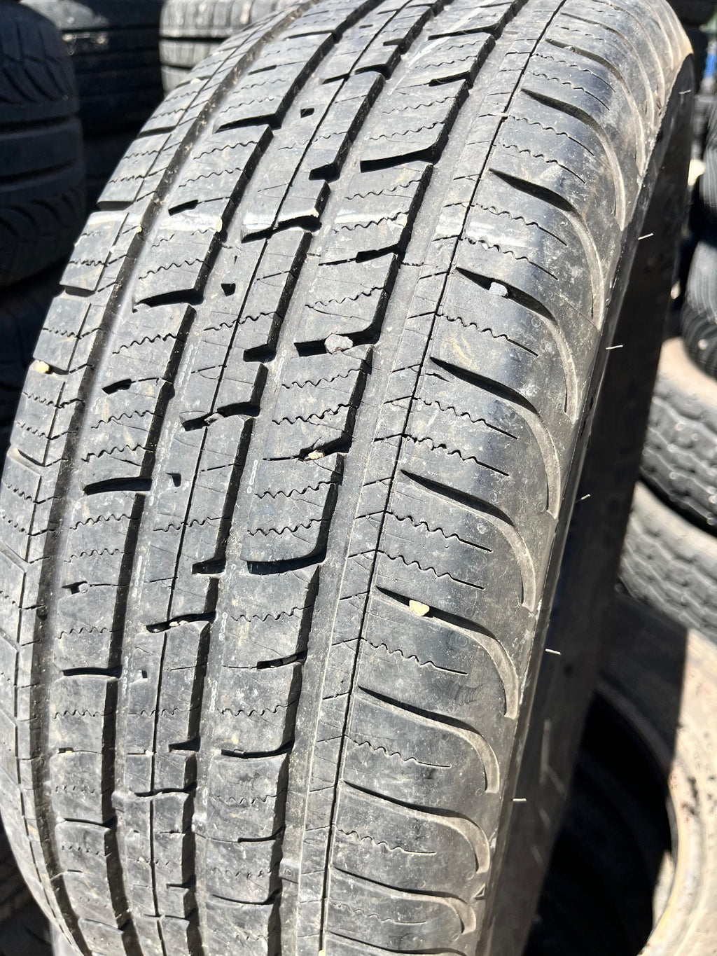 225/60R16 Pair (2 Used Tires) Dean Tires Touring