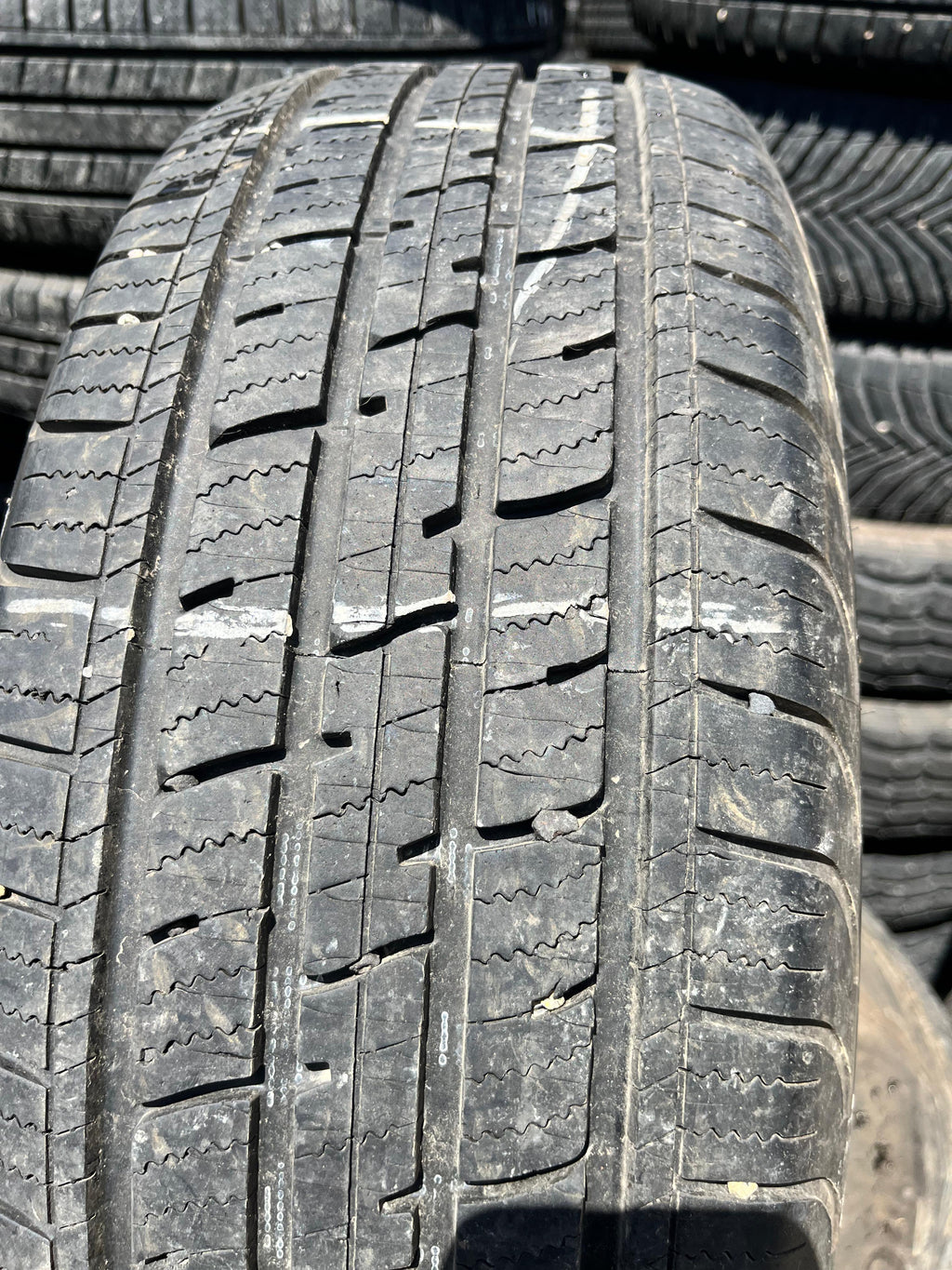 225/60R16 Pair (2 Used Tires) Dean Tires Touring