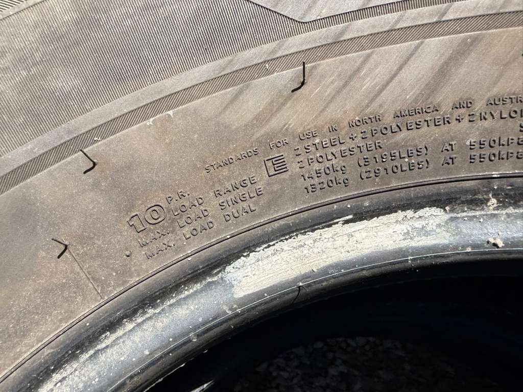 LT265/70R17 Pair (2 Used Tires) Laufenn X Fit HT