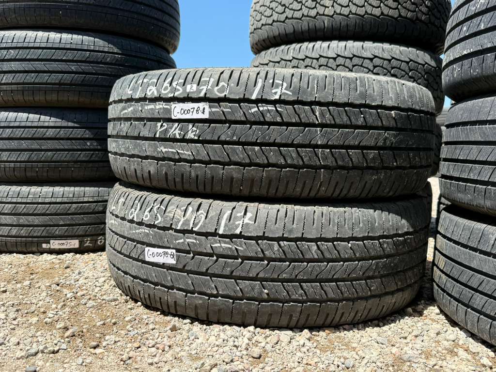 LT265/70R17 Pair (2 Used Tires) Laufenn X Fit HT