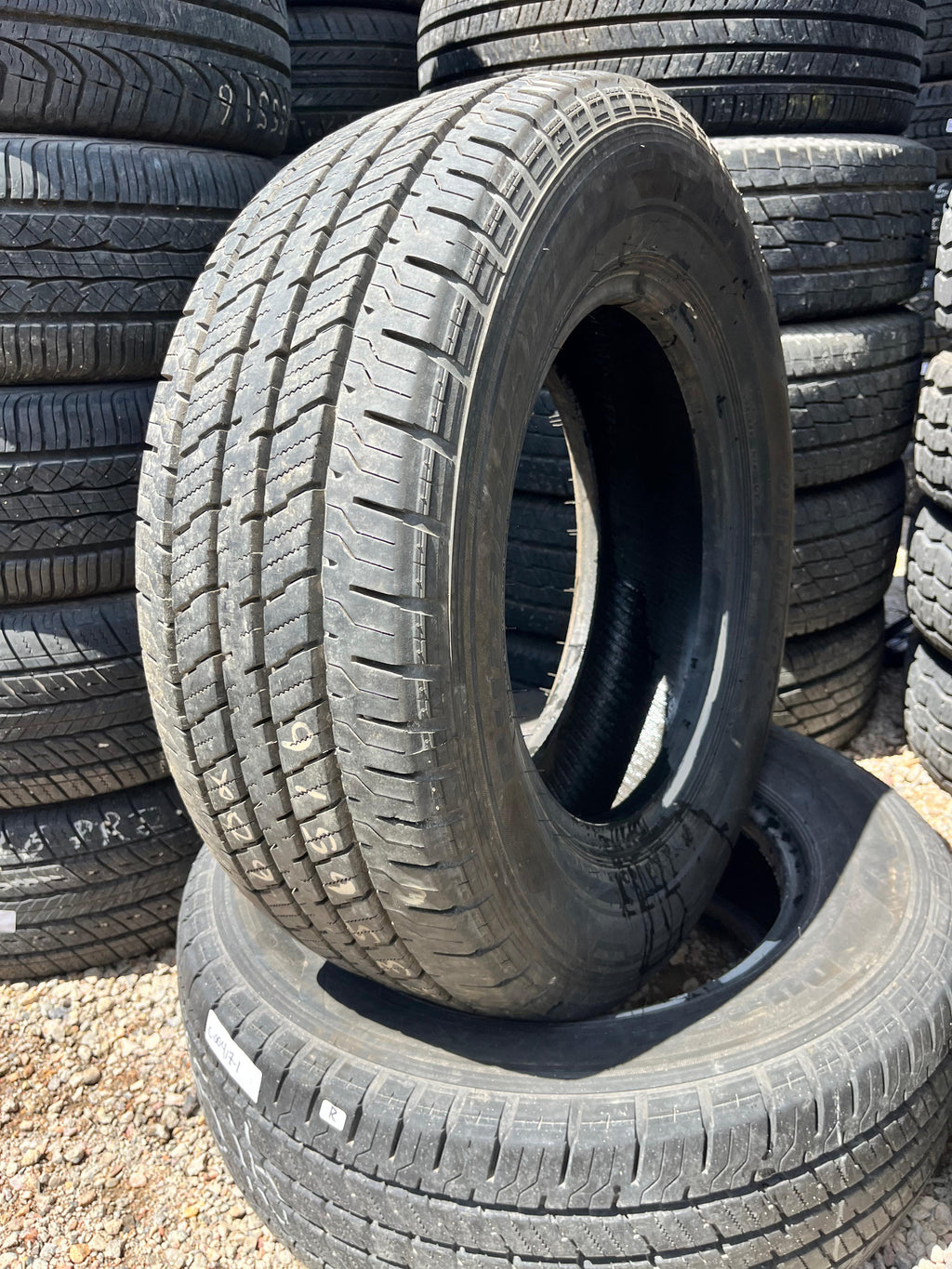 235/65R16C Pair (2 Used Tires) Hankook Dynapro HT