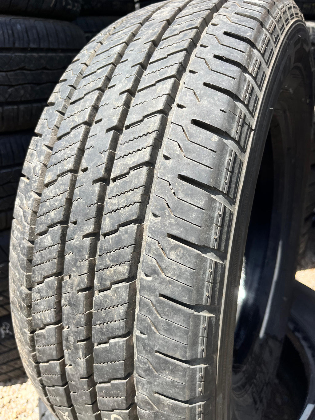 235/65R16C Pair (2 Used Tires) Hankook Dynapro HT