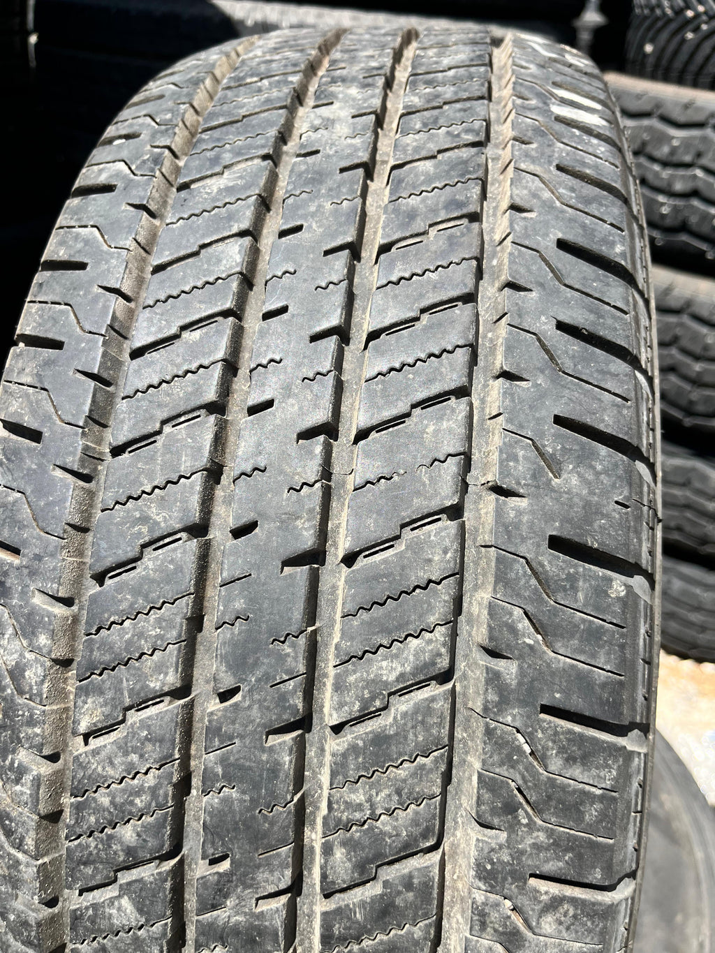 235/65R16C Pair (2 Used Tires) Hankook Dynapro HT