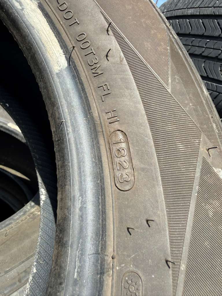 235/60R17 Pair (2 Used Tires) Hankook Kinergy PT