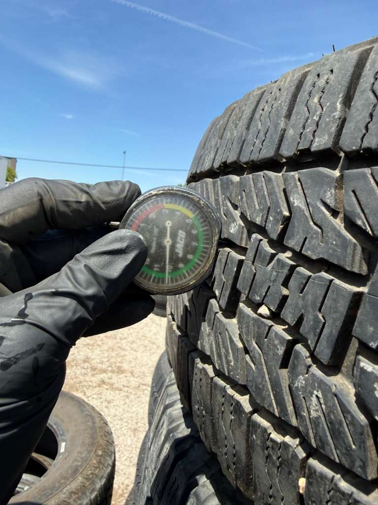 215/65R17 Pair (2 Used Tires) Falken Wildpeak AT Trail