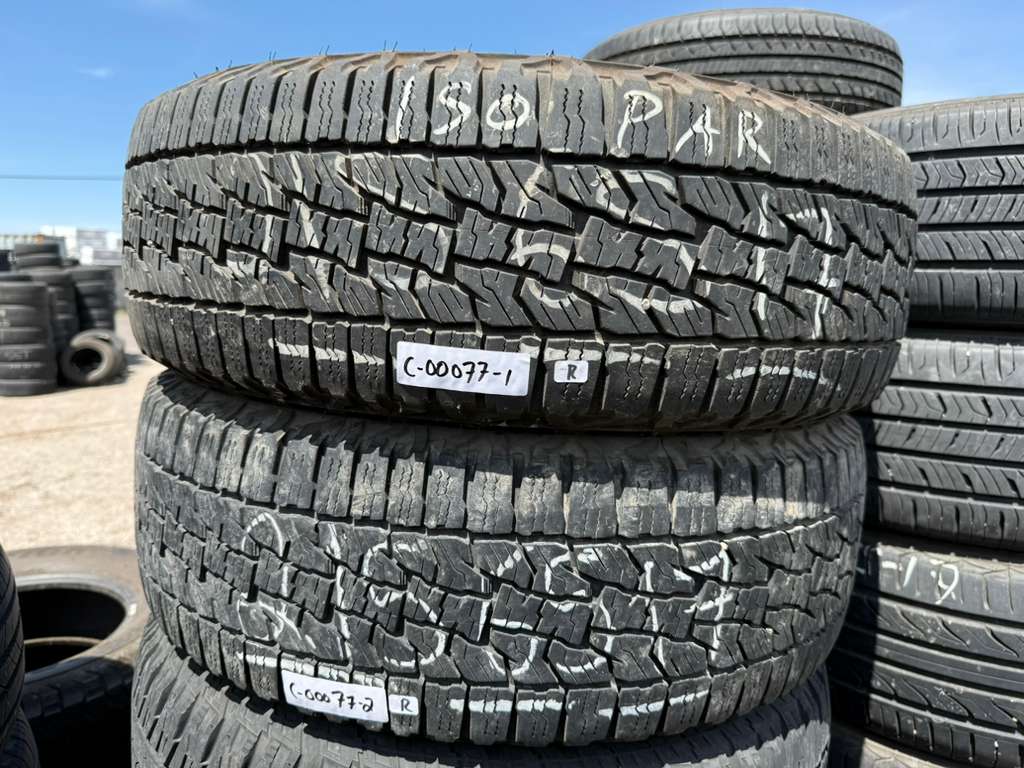 215/65R17 Pair (2 Used Tires) Falken Wildpeak AT Trail