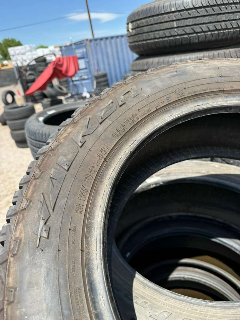 215/65R17 Pair (2 Used Tires) Falken Wildpeak AT Trail