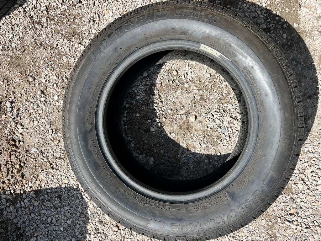225/60R16 Pair (2 Used Tires) Uniroyal Tiger Paw Touring