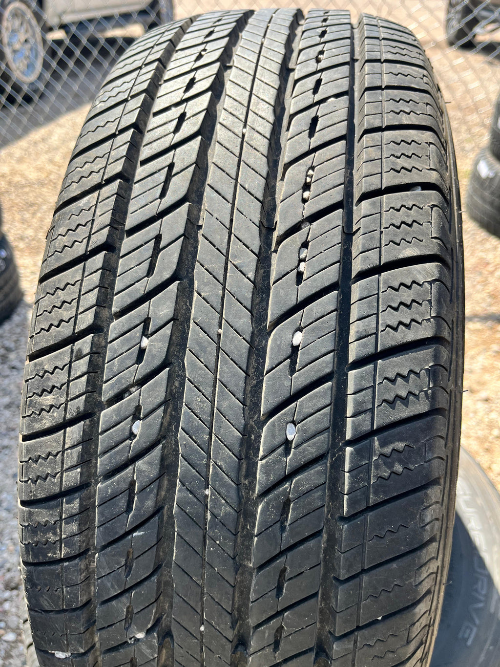 225/60R16 Pair (2 Used Tires) Uniroyal Tiger Paw Touring