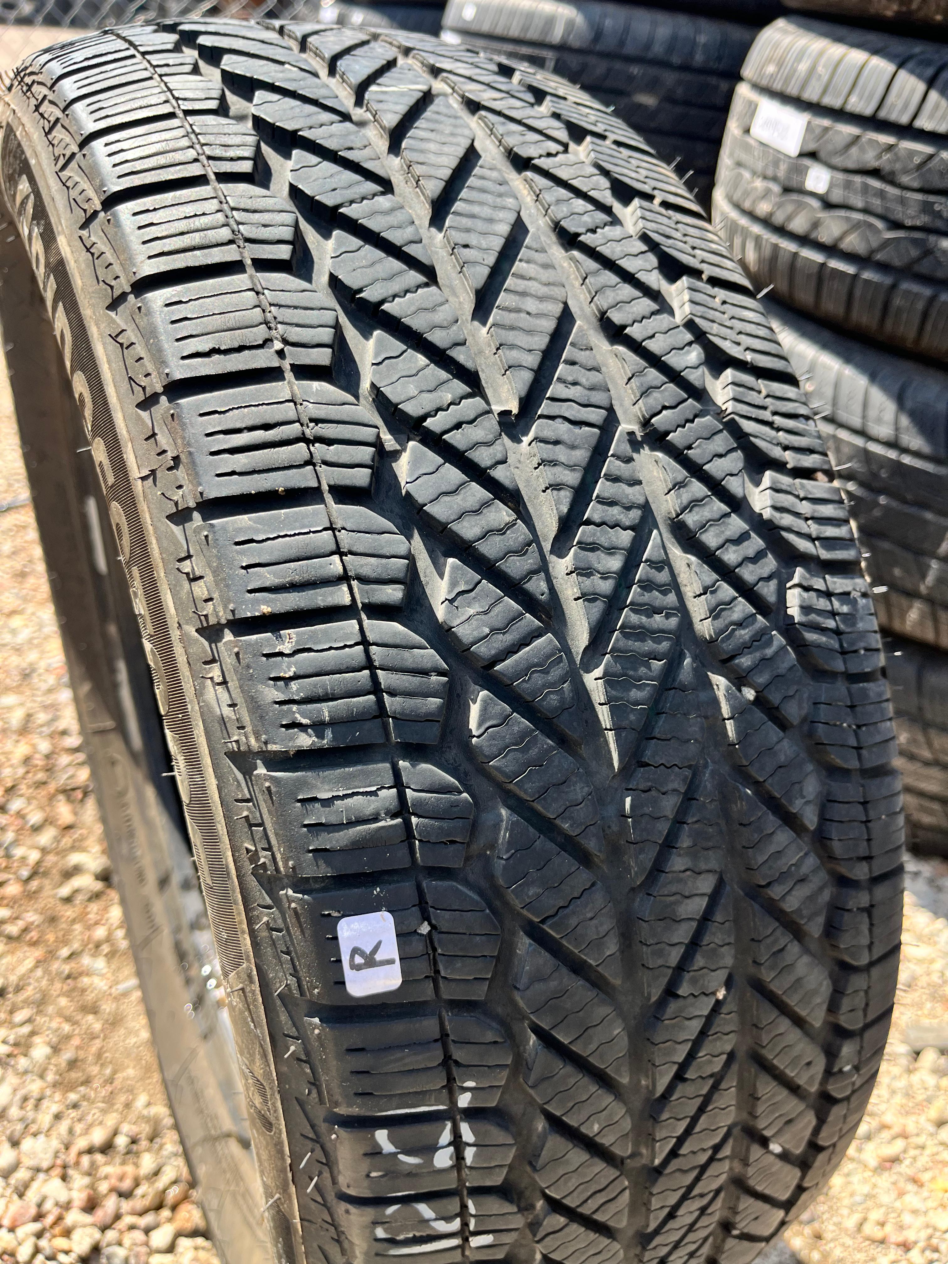 215/55R16 (3 Used Tires) Bridgestone Weatherpeak  ❄️