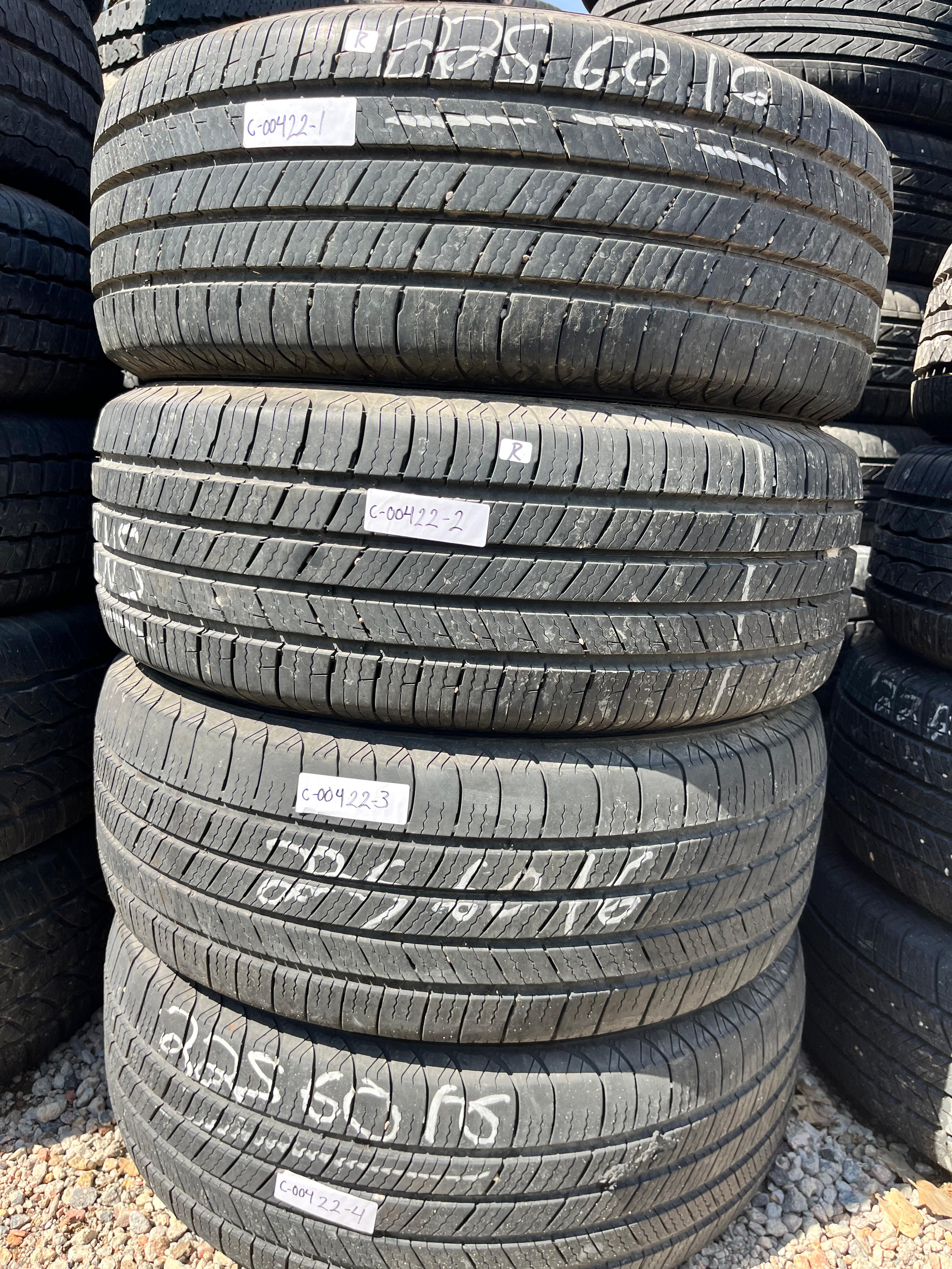 225/60R16 Set (4 Used Tires) MICHELIN X-Tour