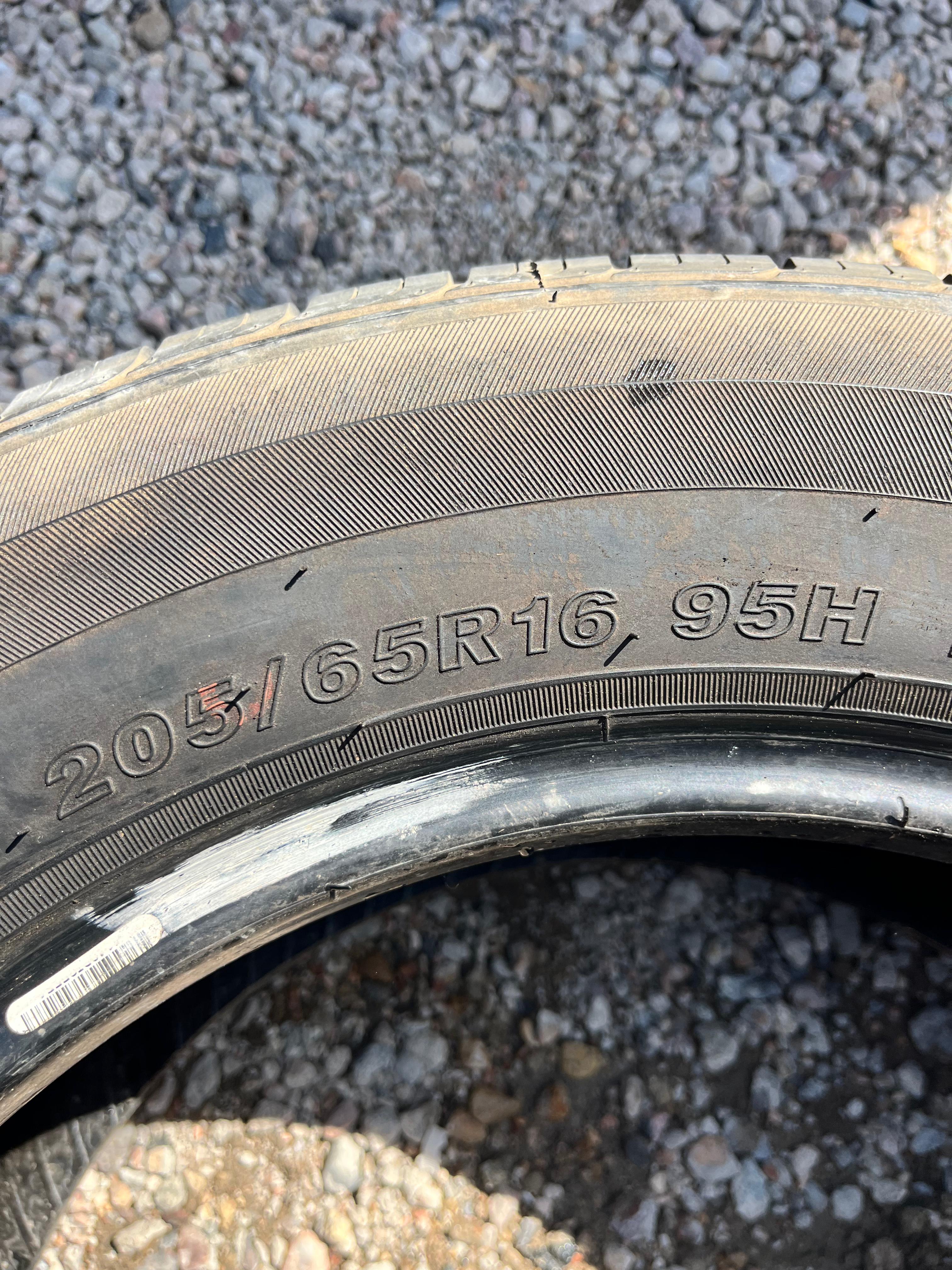 205/65R16  (3 Used Tires) WestLake Radial (RP18)