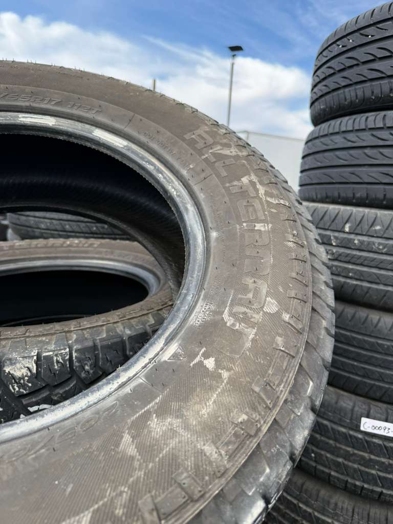 225/60R17 Pair (2 Used Tires)Pathfinder All Terrain