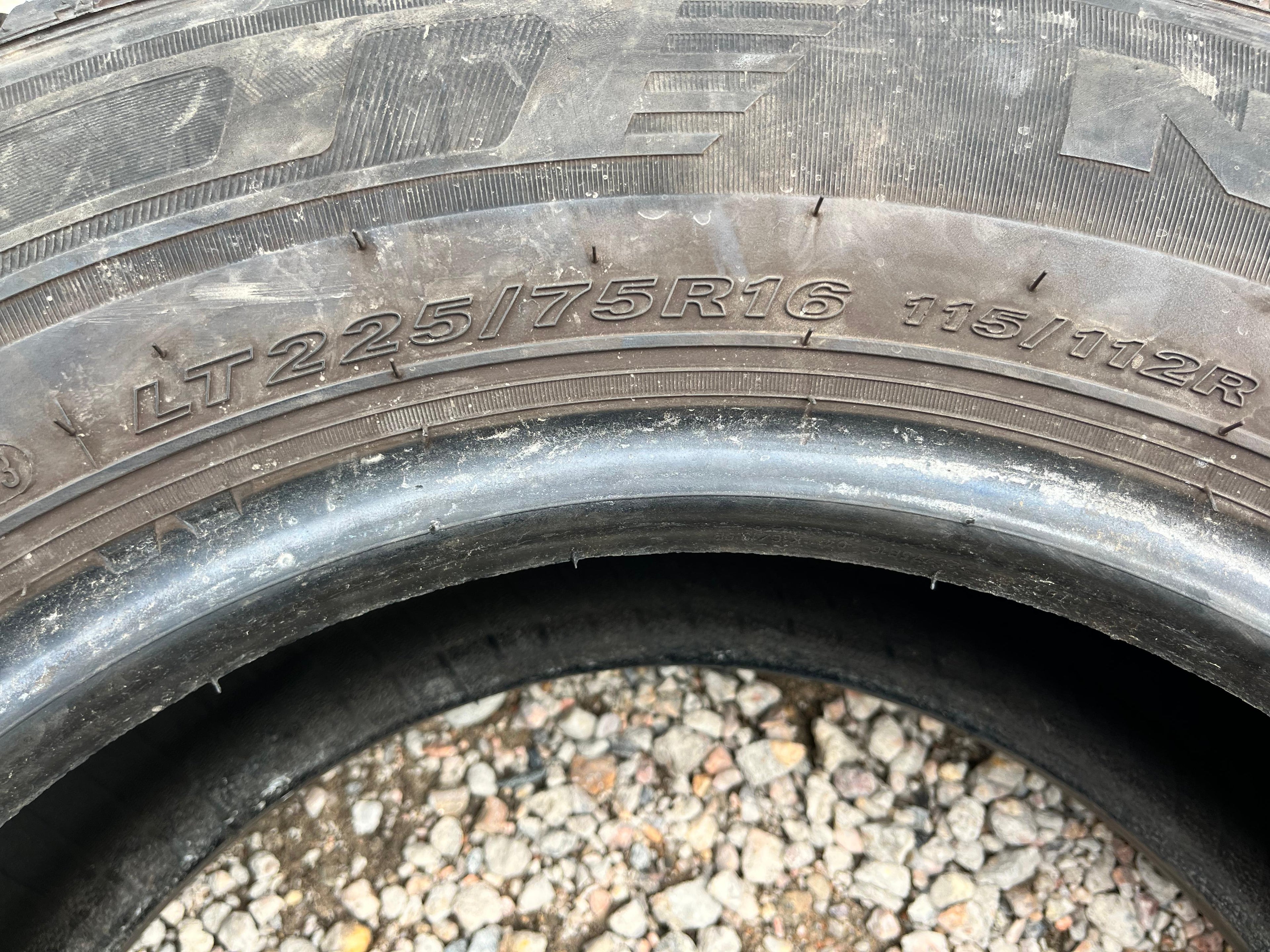LT225/75R16 Pair (2 Used Tires) Nexen Roadian (CT8HL)