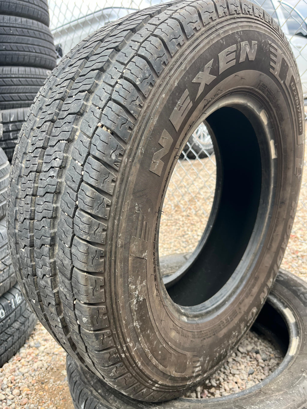 LT225/75R16 Pair (2 Used Tires) Nexen Roadian (CT8HL)