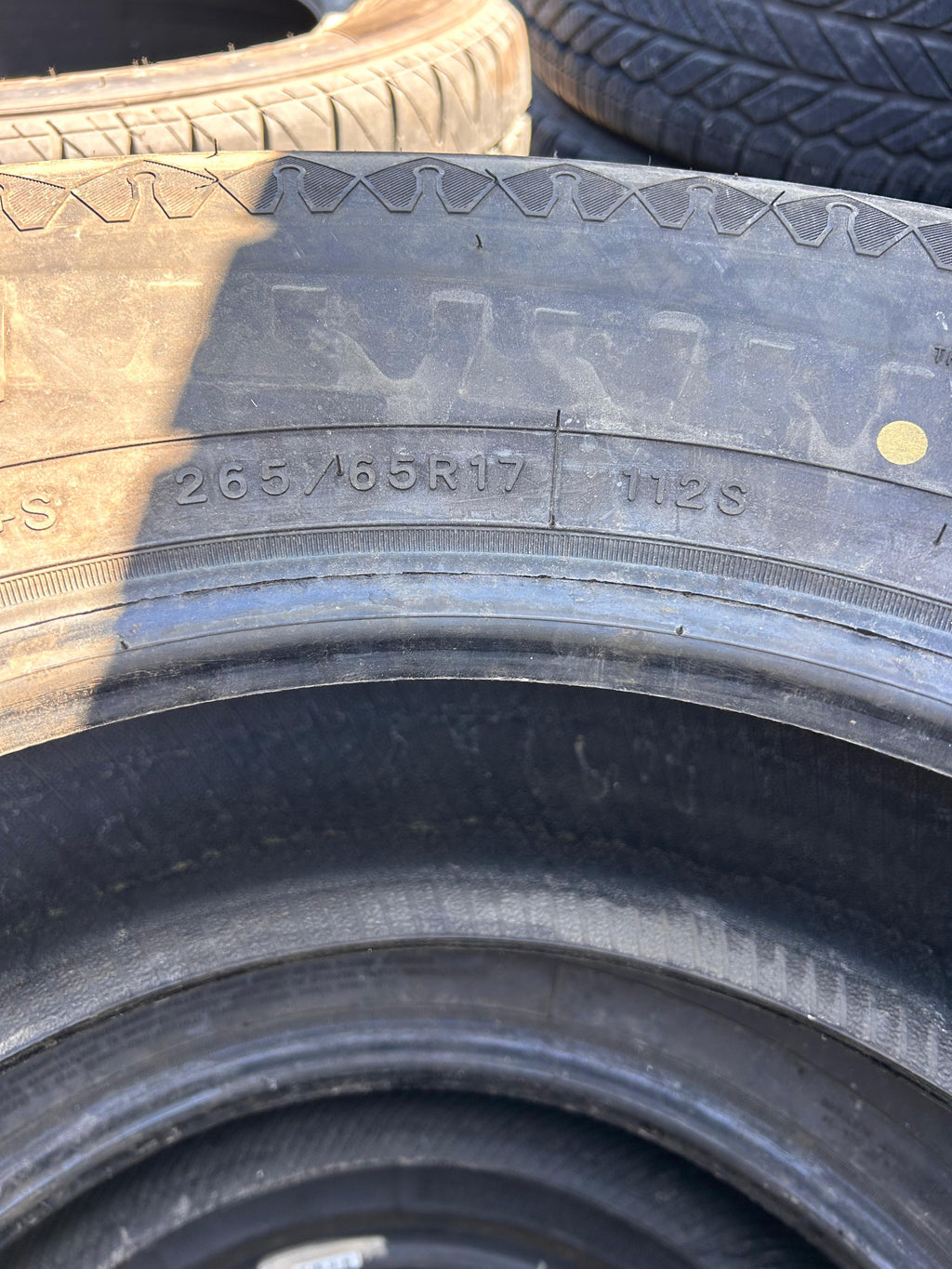 265/65R17  Pair (2 Used Tires) Sailun  Terramax HLT