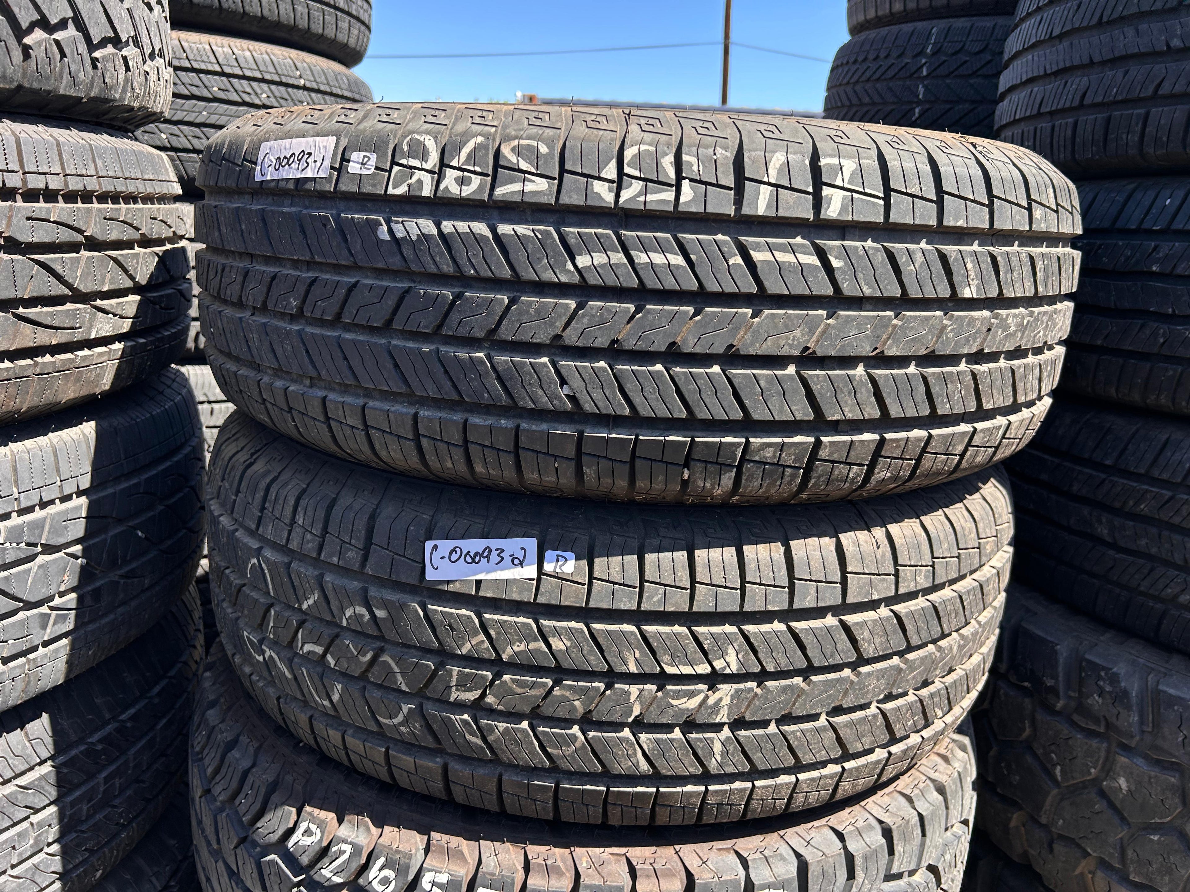 265/65R17  Pair (2 Used Tires) Sailun  Terramax HLT