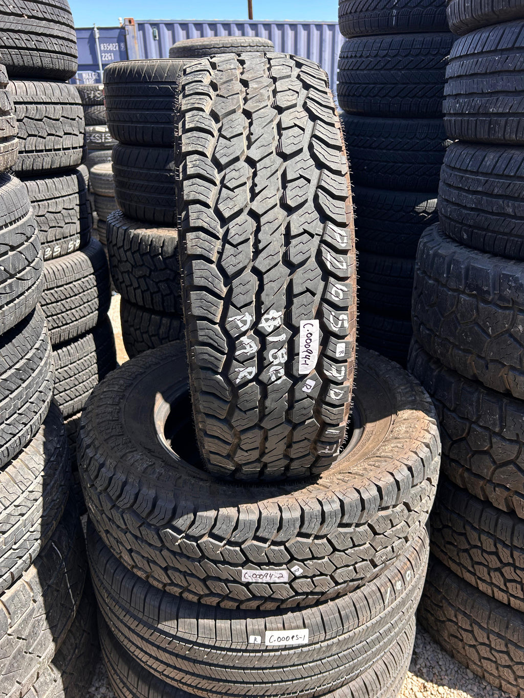 265/70R17 Pair (2 Used Tires) Celine Prevail AT