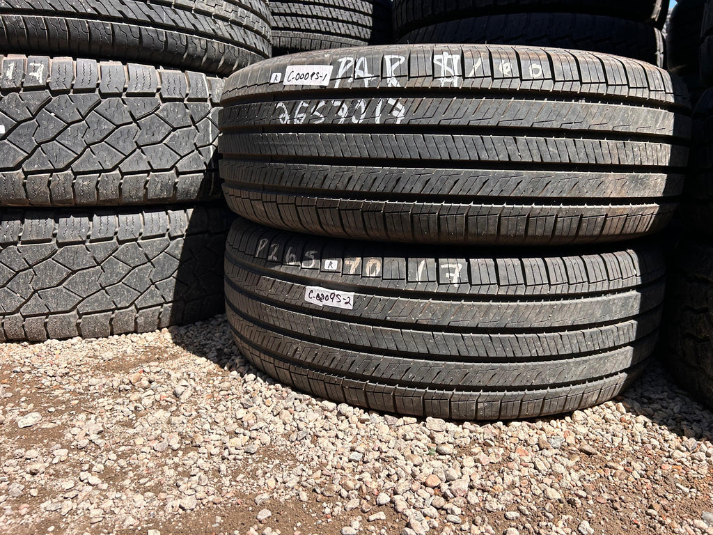 265/70R17 Pair (2 Used Tires) Sailun Atrezzo Tcon