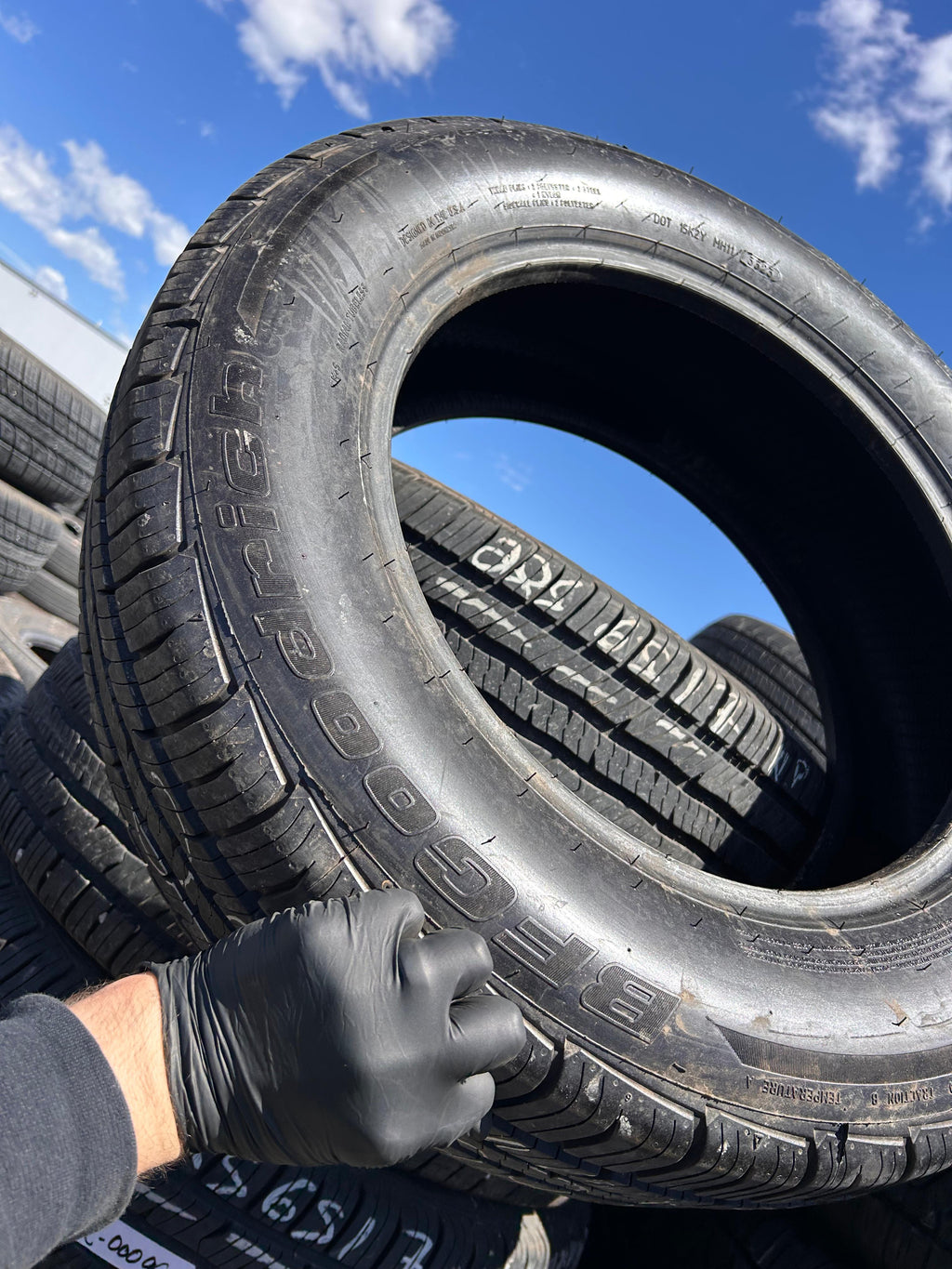 225/65R17  Set (4 Used Tires) Bfgoodrich Advantage Control