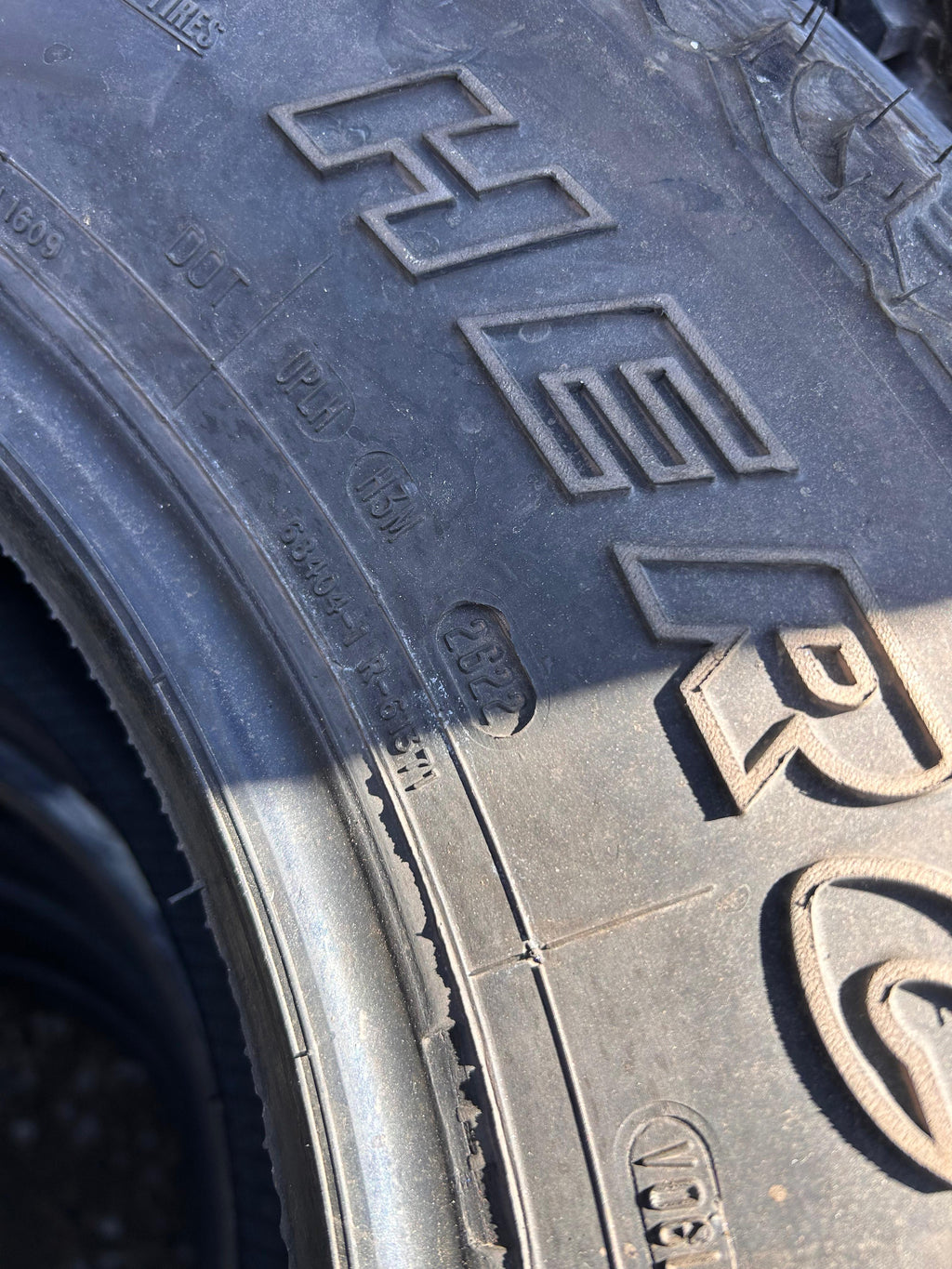 LT285/70R17  Pair (2 Used Tires) Hercules Terratrac TG