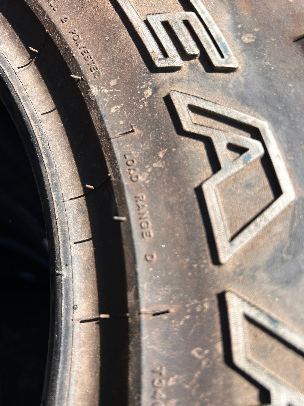 LT285/70R17  Pair (2 Used Tires) Goodyear Wrangler Duratrac