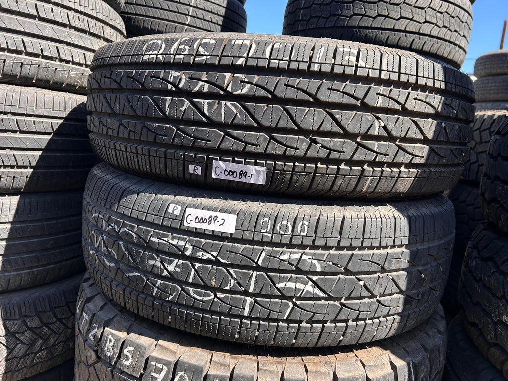 265/70R17 Pair (2 Used Tires) Firestone  Destination LE3