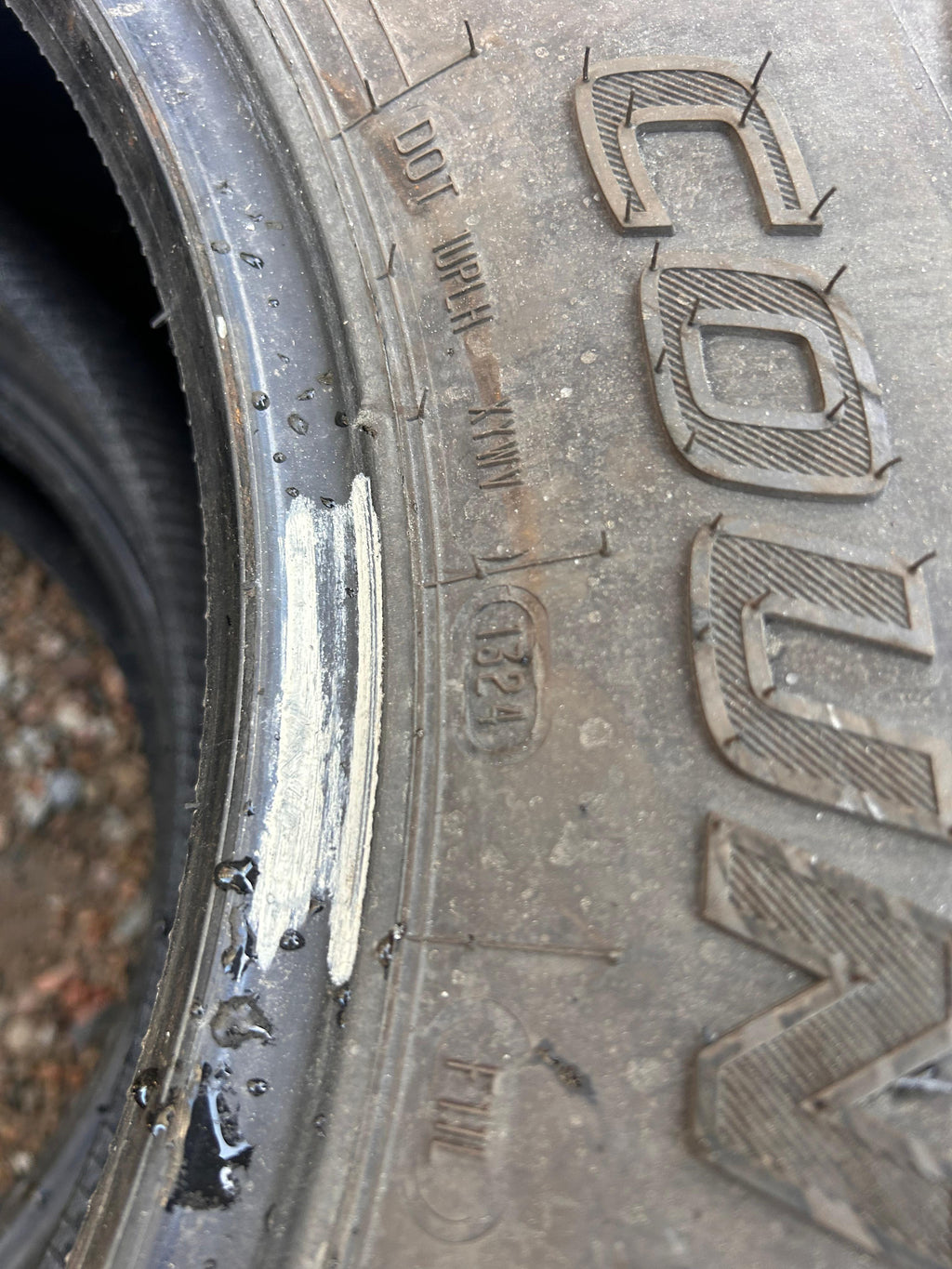 LT285/70R17   Pair (2 Used Tires) Dean Tires Back Country AT2