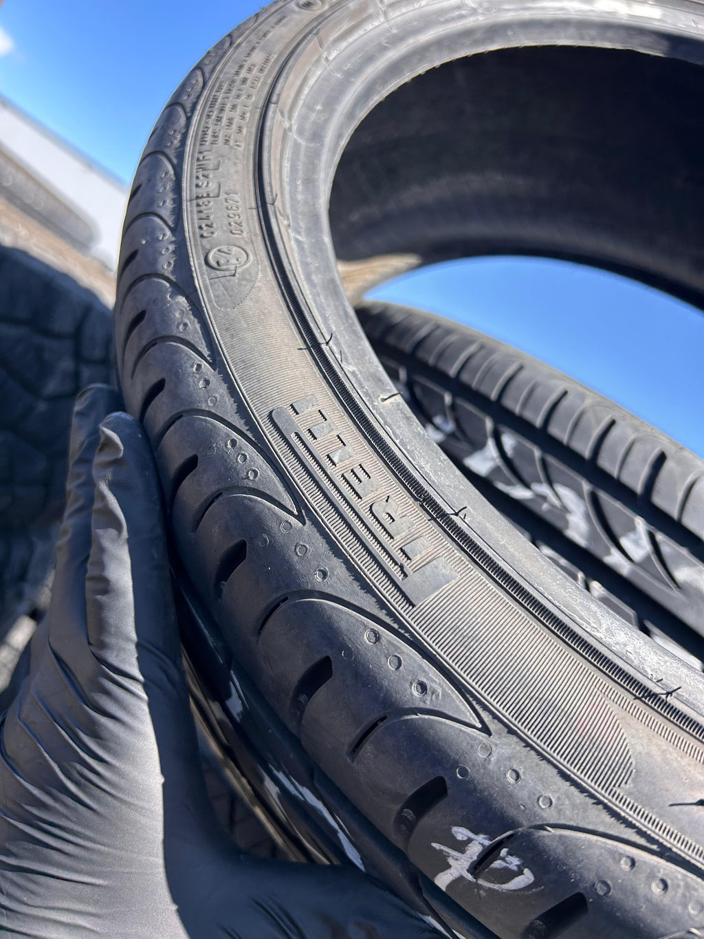 205/40R17  Pair (2 Used Tires) Pirelli Pzero Nero