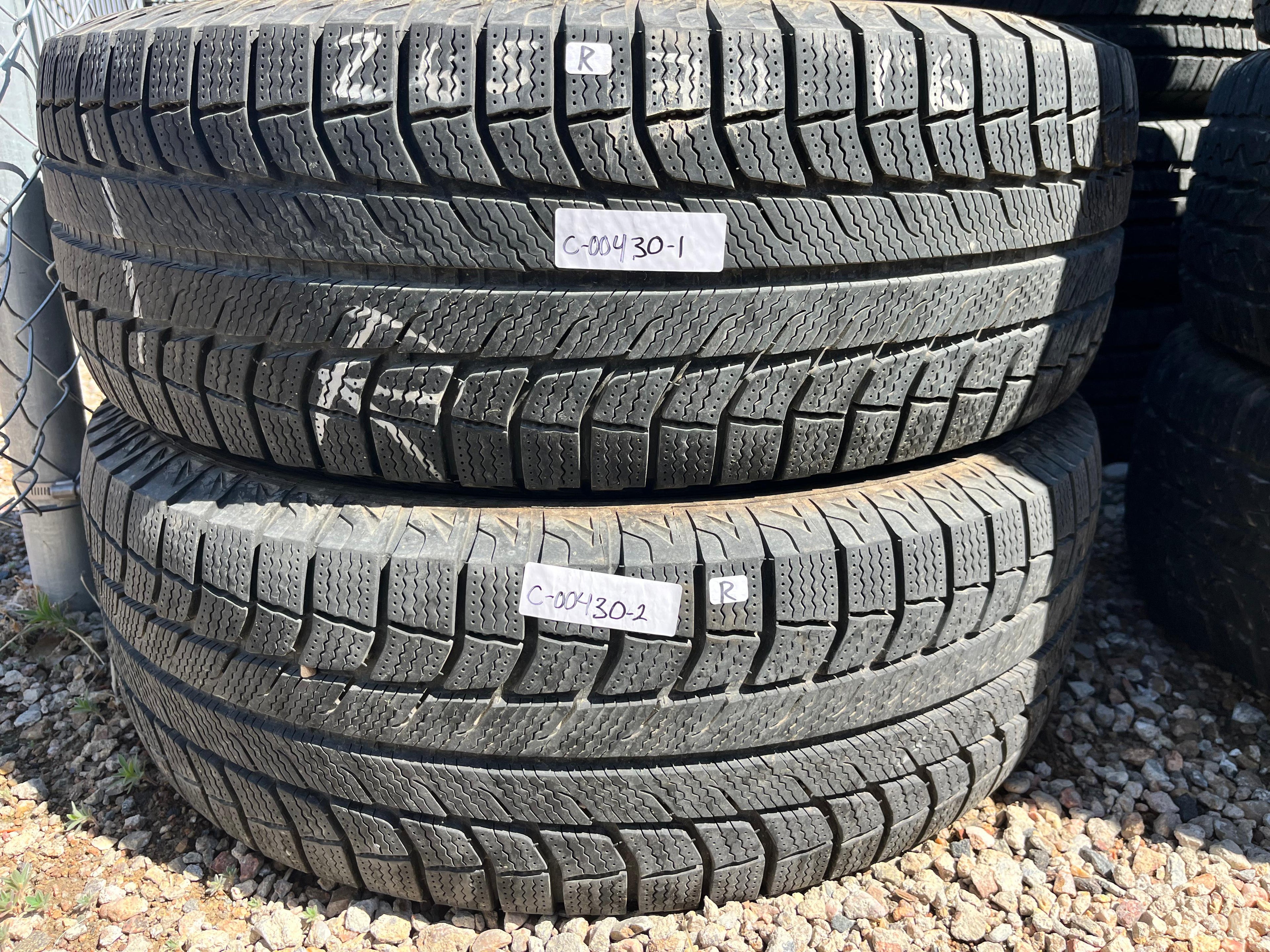 265/70R16 Pair (2 Used Tires) MICHELIN Latitude (X-ICE)❄️