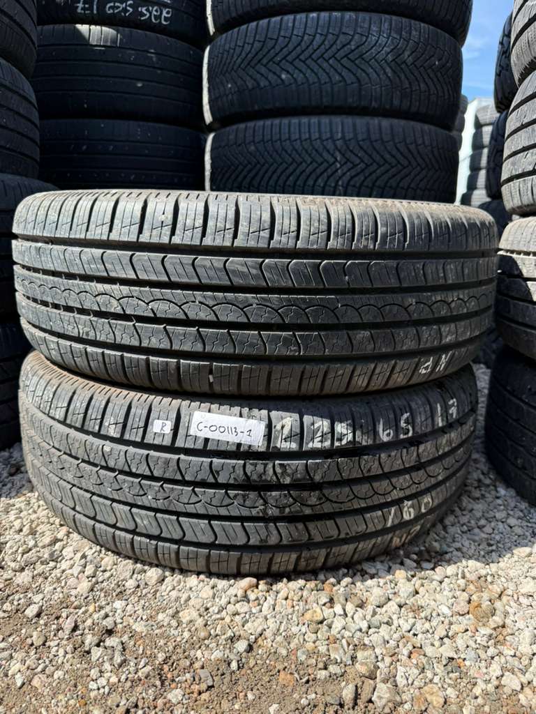 225/65R17  Pair (2 Used Tires) Pirelli  Scorpion AS Plus 3