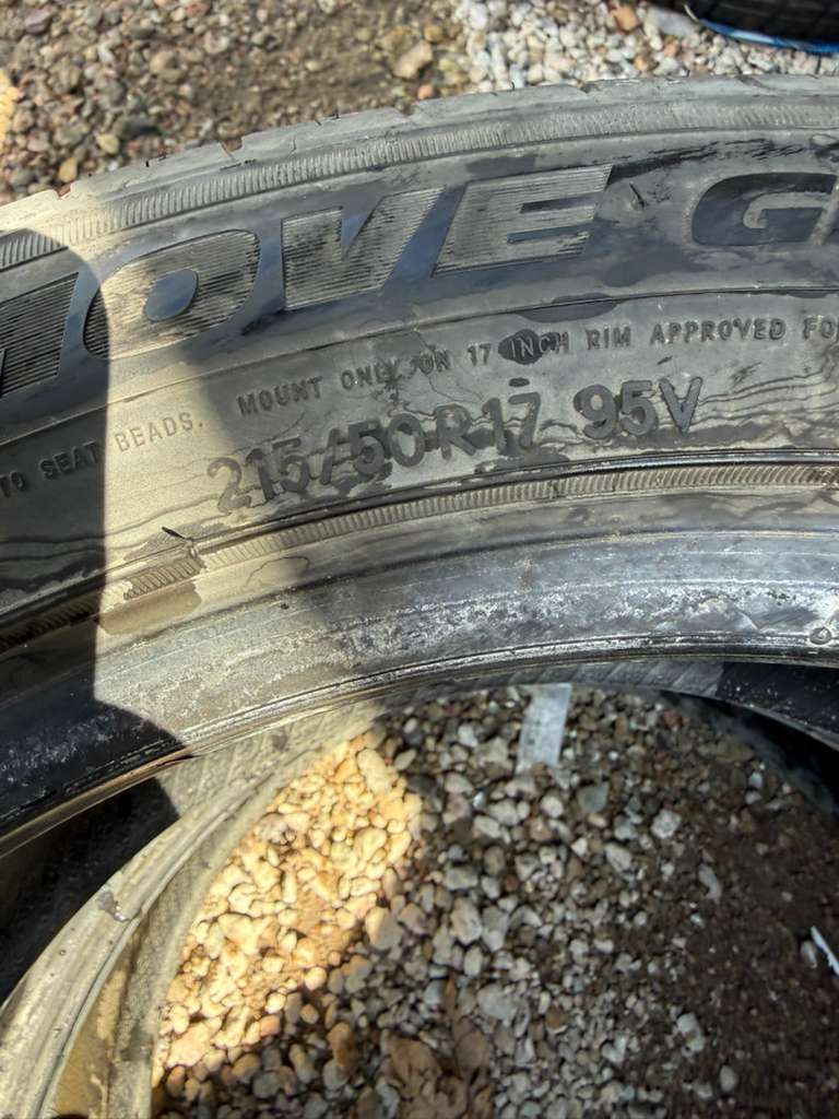 215/50R17  Pair (2 Used Tires) Ironman iMove Gen 3 AS