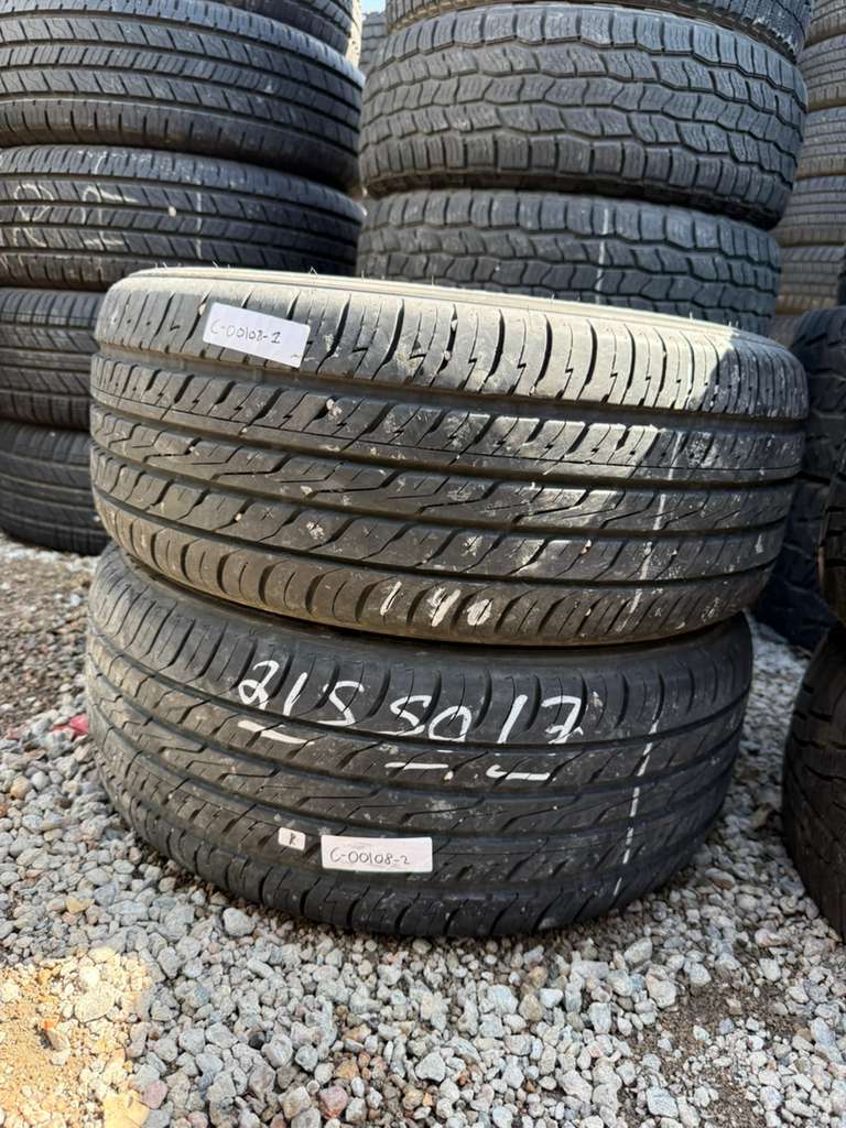 215/50R17  Pair (2 Used Tires) Ironman iMove Gen 3 AS