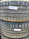 215/55R16  Pair (2 Used Tires) MICHELIN Defender