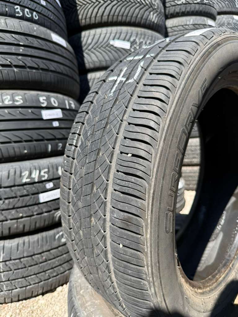 215/55R17  Pair (2 Used Tires) SureDrive All Season
