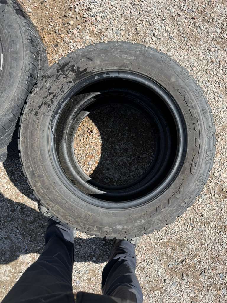 225/60R17  Pair (2 Used Tires) Nitto Terra Grappler G2