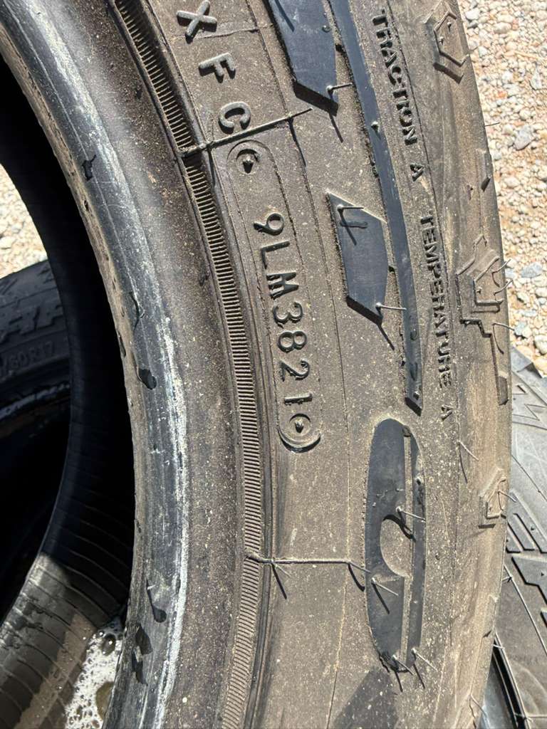 225/60R17  Pair (2 Used Tires) Nitto Terra Grappler G2