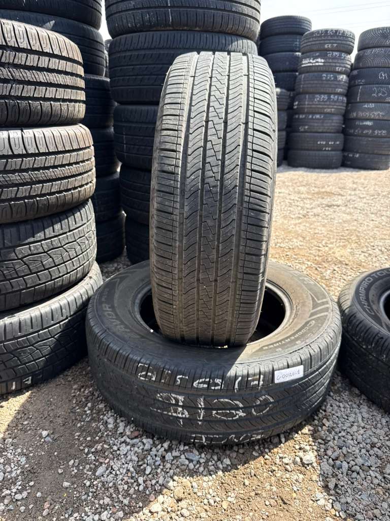 235/65R17  Pair (2 Used Tires) Cooper Endeavor Plus