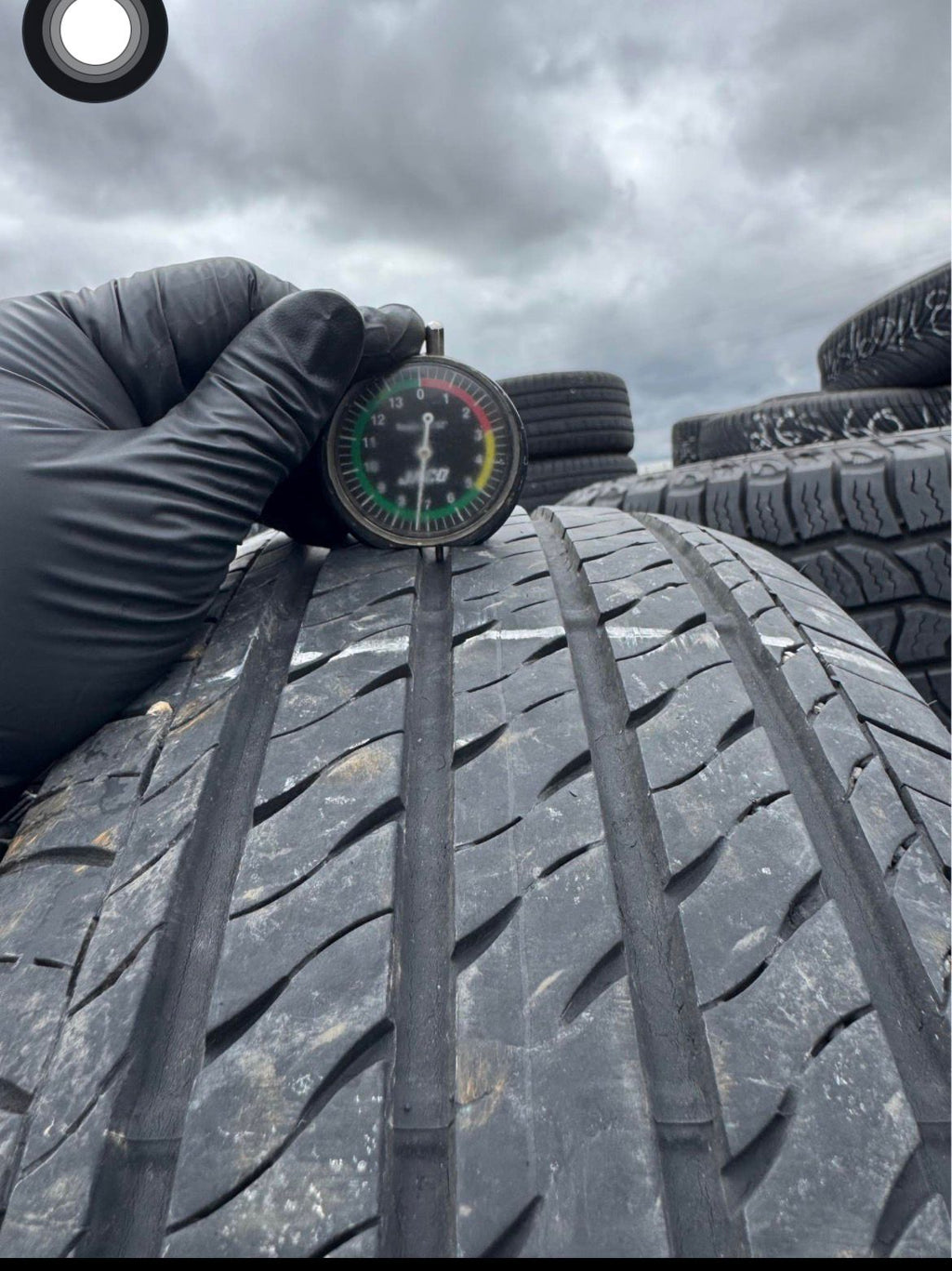 205/65R16  Pair (2 Used Tires) Firestone FT140