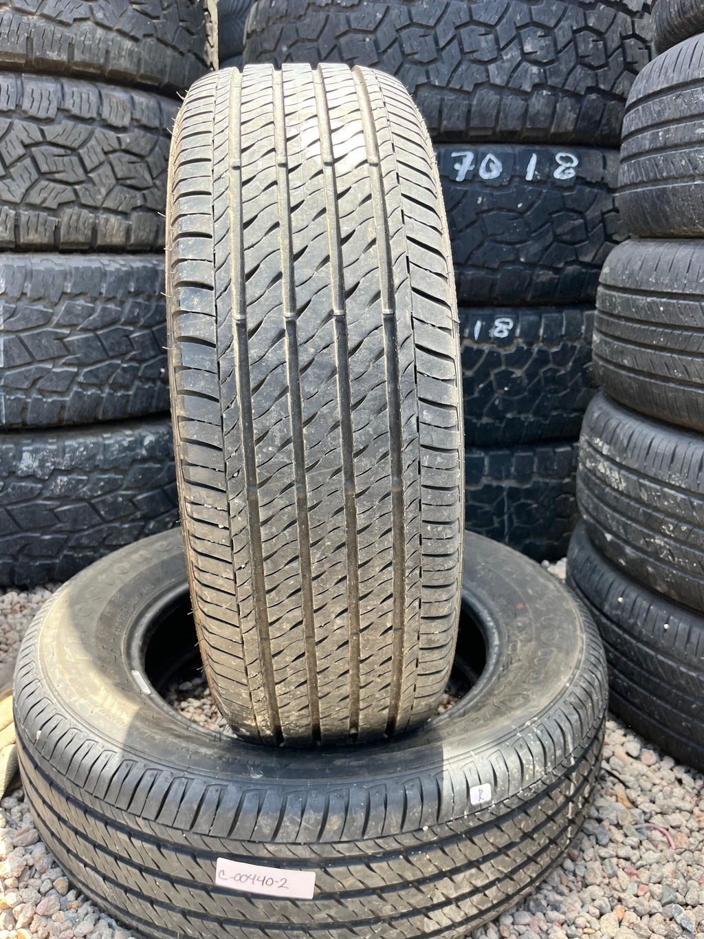 205/65R16  Pair (2 Used Tires) Firestone FT140