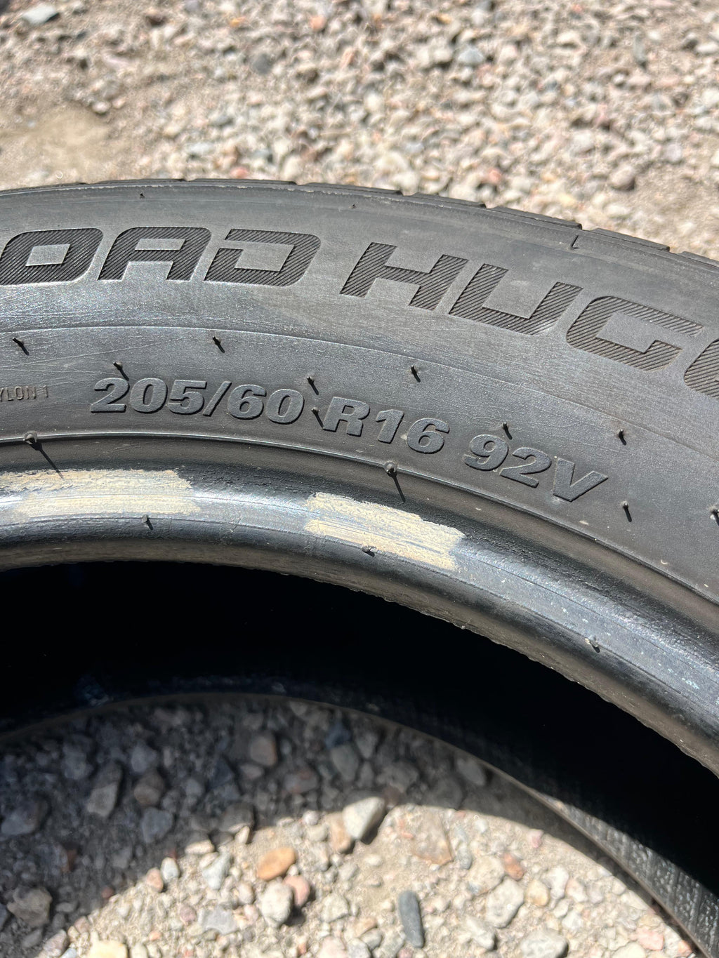 205/65R16 (3 Used Tires) Firestone FT140