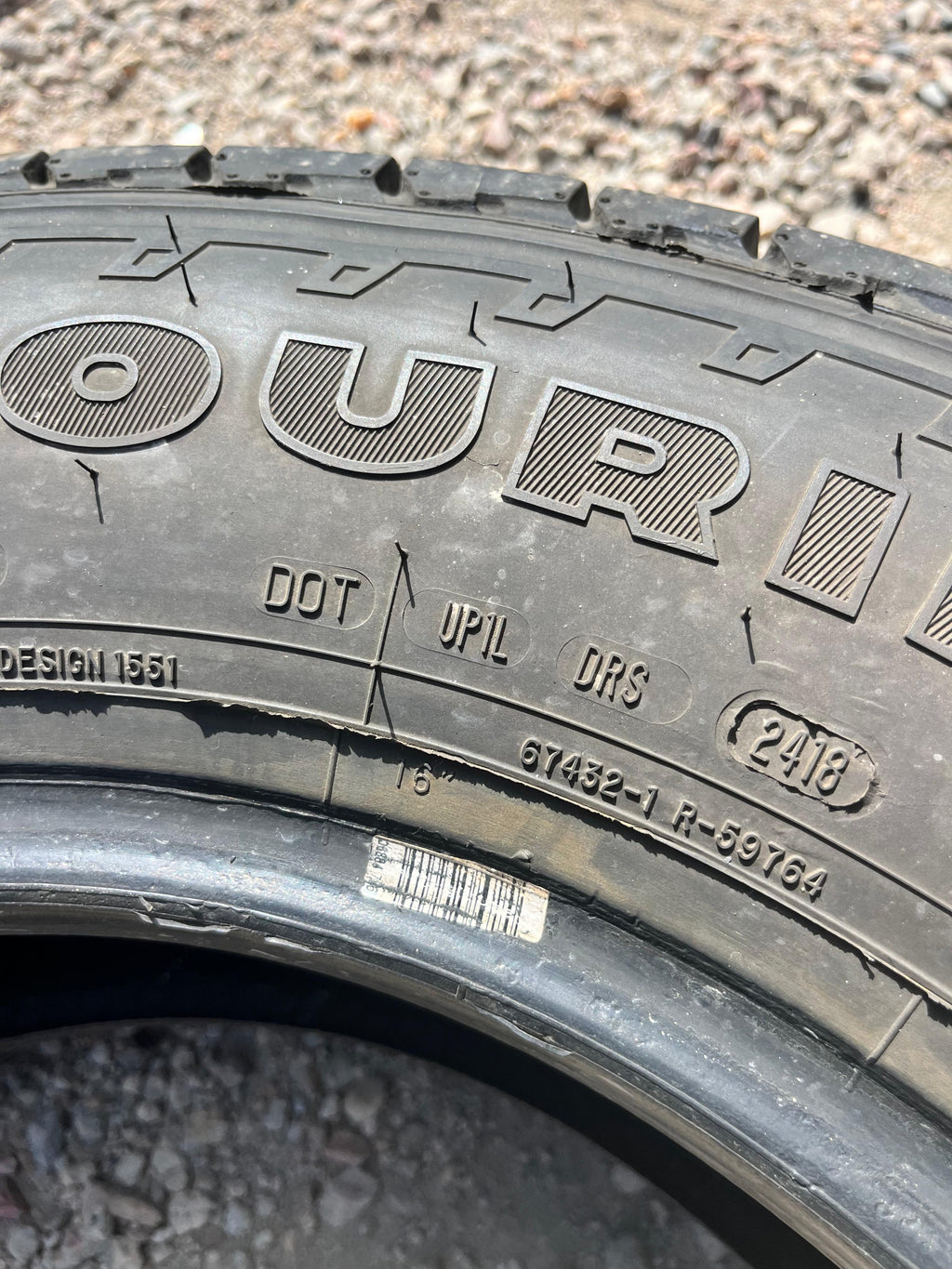 LT225/75R16  Pair (2 Used Tires) Back Country Touring