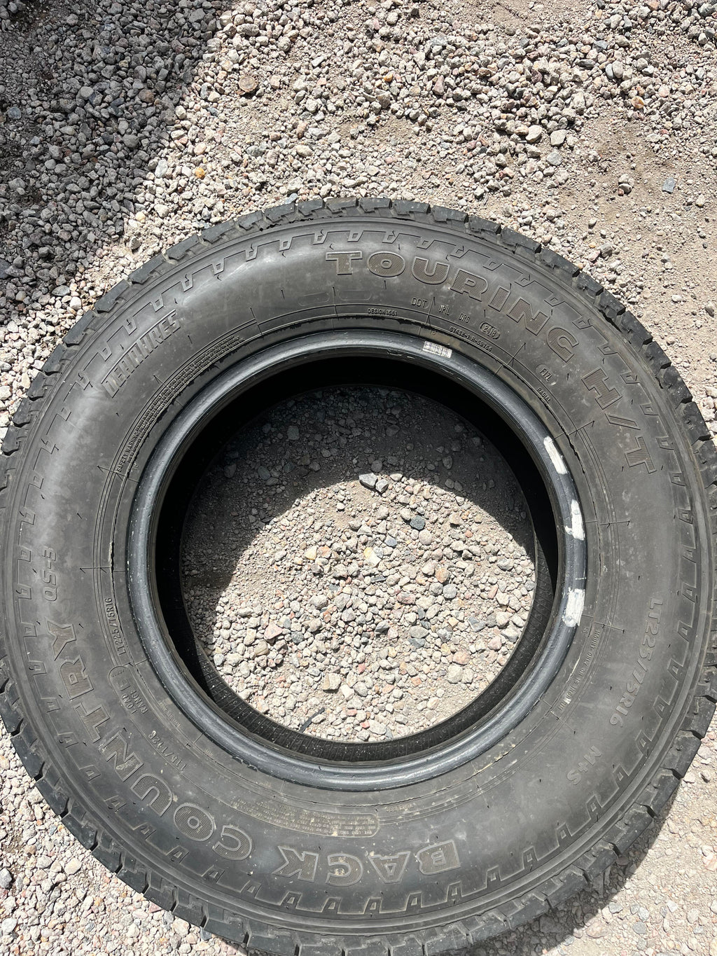 LT225/75R16  Pair (2 Used Tires) Back Country Touring