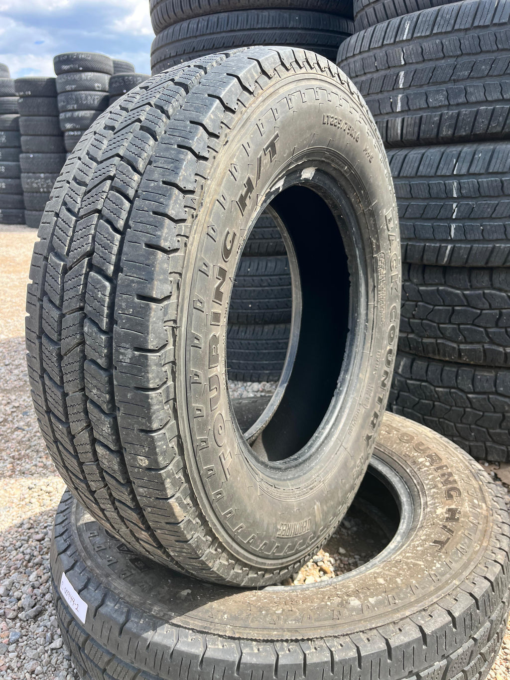 LT225/75R16  Pair (2 Used Tires) Back Country Touring