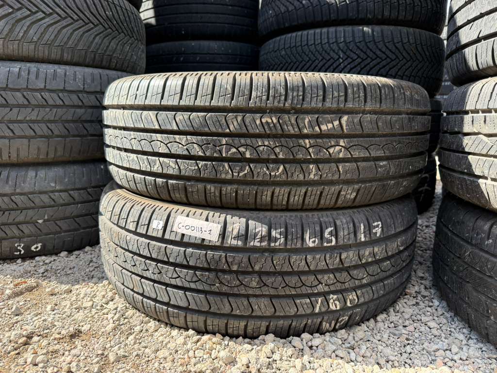 225/65R17  Pair (2 Used Tires) Pirelli Scorpian AS plus3