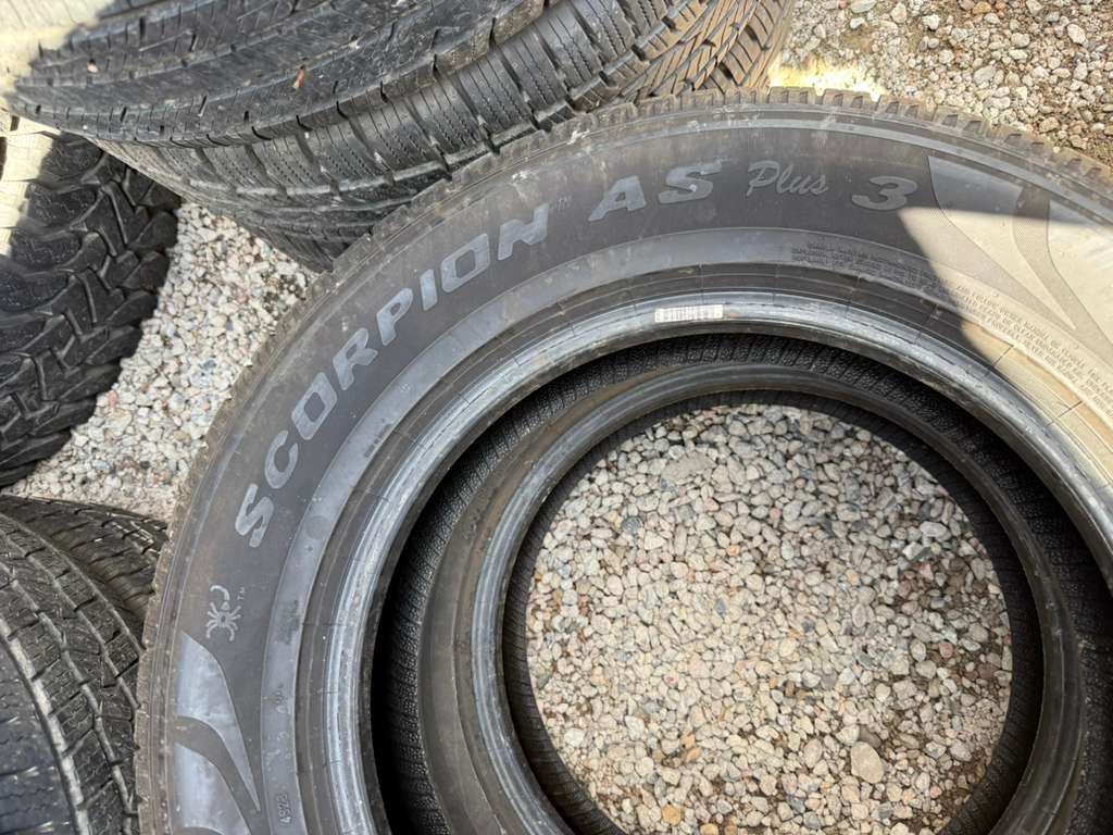 225/65R17  Pair (2 Used Tires) Pirelli Scorpian AS plus3