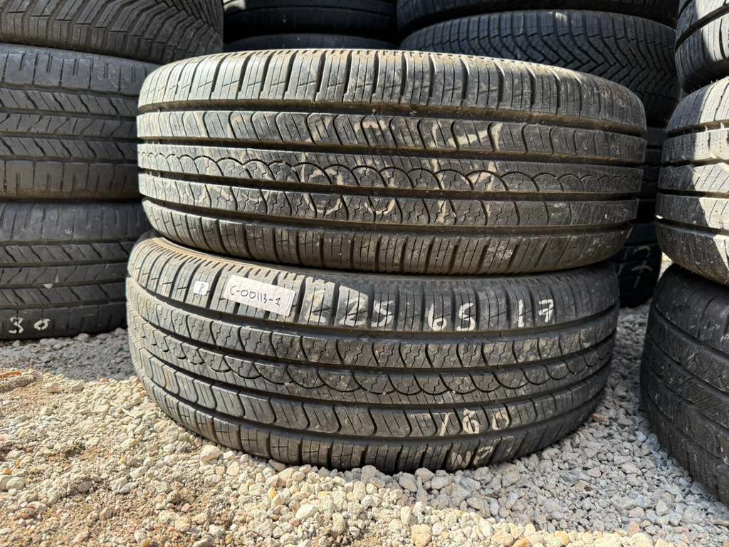 225/65R17  Pair (2 Used Tires) Pirelli Scorpian AS plus3